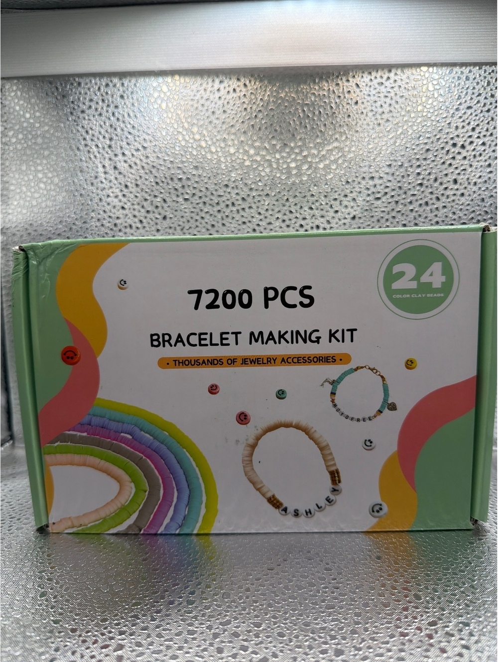 7200 PCS Bracelet Making Kit with Thousands of Jewelry Accessories